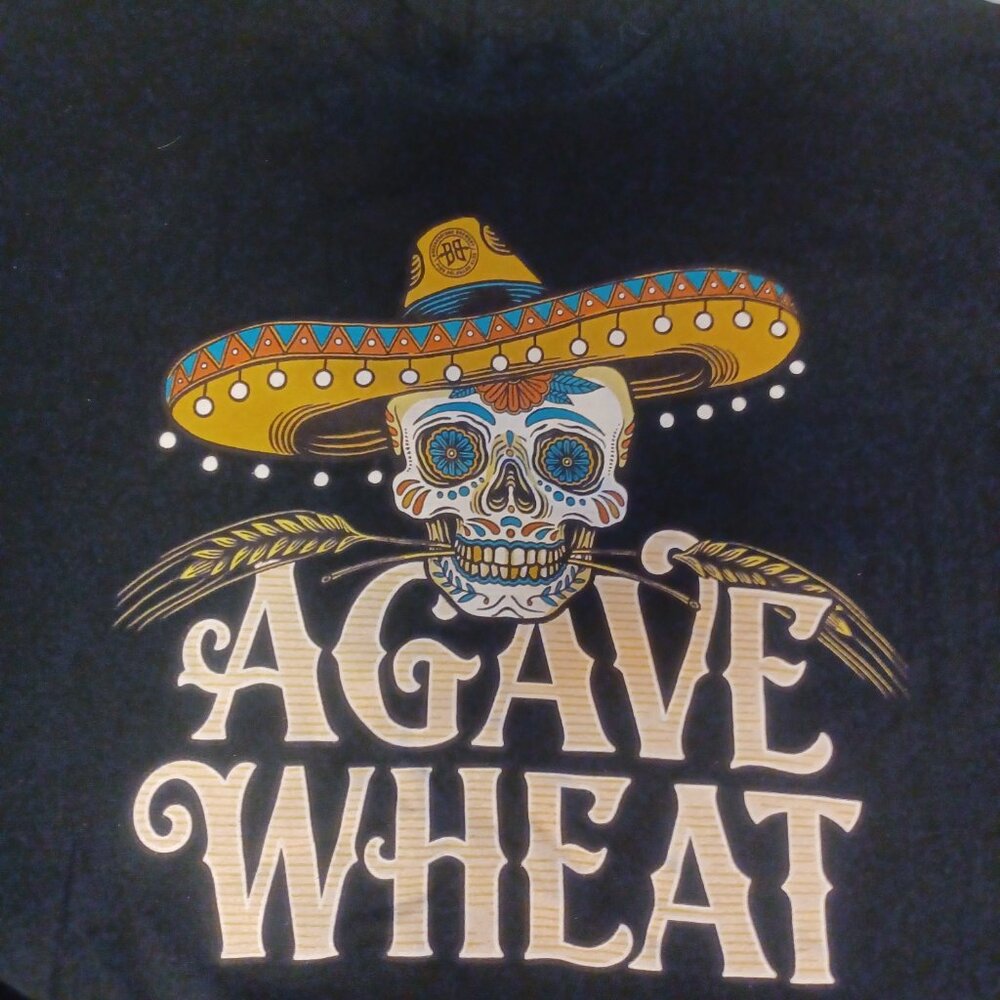Agave Wheat NWOT Men's Short Sleeve Tee M Black - Picture 2 of 4